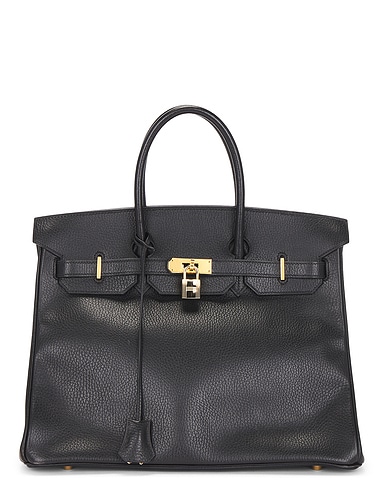 Hermes 1996 Ardennes Birkin 35 Retourne Handbag