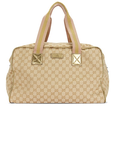Gucci Web Duffle Bag