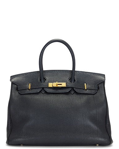 Hermes Togo Birkin 35 Retourne Handbag