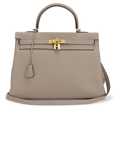 Hermes Togo Kelly 35 Retourne Handbag