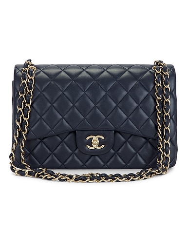 Chanel Lambskin Jumbo Classic Flap Bag