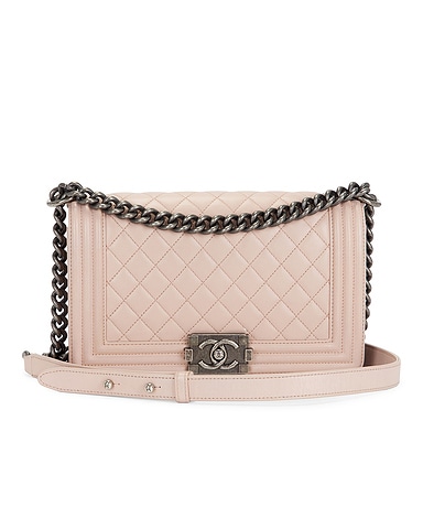 Chanel Calfskin Medium Boy Bag