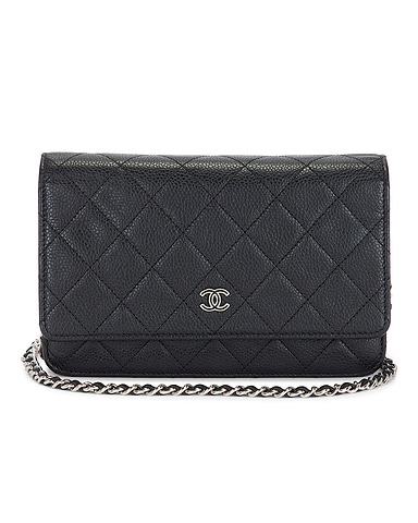 Chanel Caviar Classic Wallet On Chain