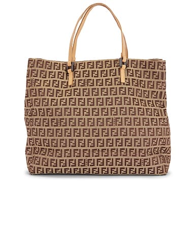 Fendi Zucchino Tote Bag