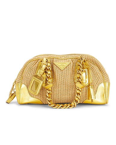 Prada Paglia & Cinghiale Handbag