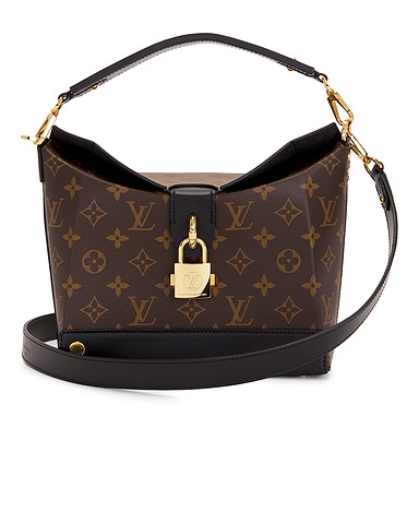 Louis Vuitton Monogram Reverse Bento Box EW Shoulder Bag