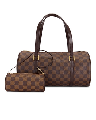 Louis Vuitton Damier Ebene Papillon 30 Handbag & Mini Set