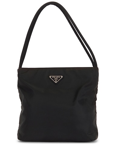 Prada Tessuto Flat Messenger Bag