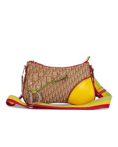 Dior Rasta Double Saddle Bag