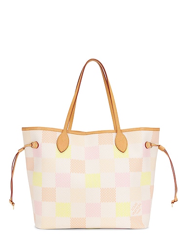 Louis Vuitton Damierlicious Neverfull MM Tote Bag