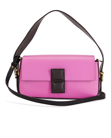 Fendi X Stefano Pilati Twist Baguette Shoulder Bag 