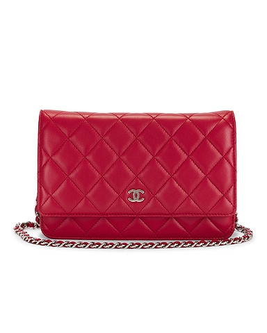 Chanel Lambskin Classic Wallet On Chain