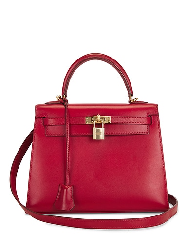 Hermes Box Kelly 25 Handbag