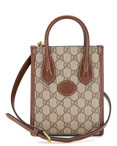Gucci Retro Interlocking G Mini Tote Bag