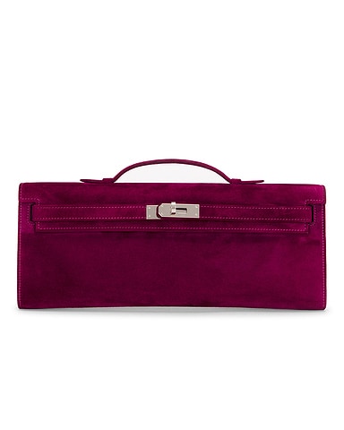 Hermes Veau Doblis Kelly Cut Pochette