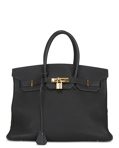 Hermes Togo Birkin 35 Retourne Handbag