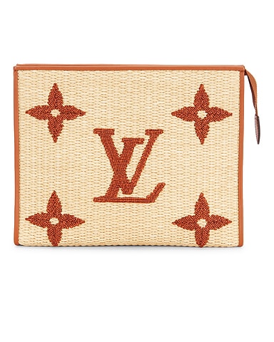 Louis Vuitton Monogram Giant Raffia Toiletry Pouch 26