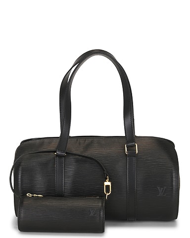 Louis Vuitton Epi Soufflot Handbag & Mini Set