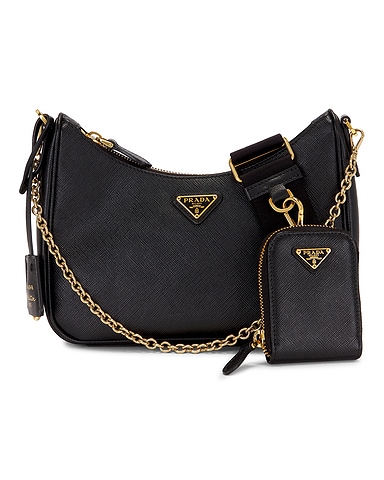 Prada Saffiano Re-Edition 2005 Shoulder Bag