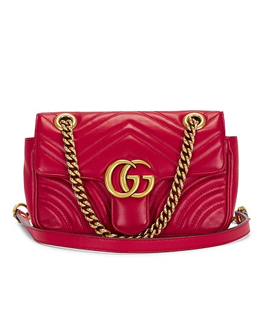 Gucci Mini GG Marmont Shoulder Bag