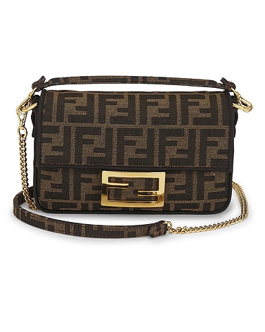 Fendi Mini FF 1974 Baguette Shoulder Bag