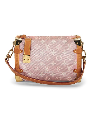 Louis Vuitton Monoglam Side Trunk MM Shoulder Bag
