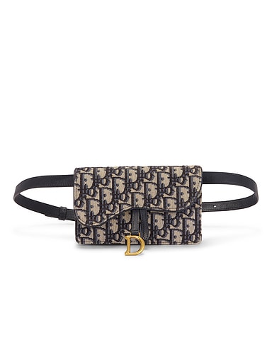 Dior Oblique Saddle Belt Bag