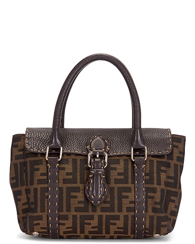 Fendi Zucca Linda Handbag