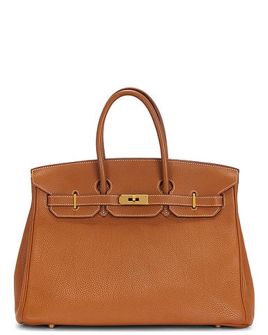 Hermes Togo Birkin 35 Retourne Handbag