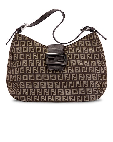 Fendi Zucchino Hobo Bag