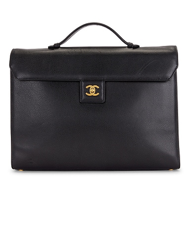 Chanel Caviar Vintage Executive Briefcase