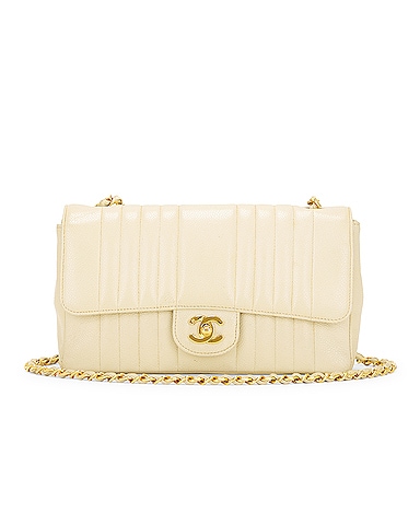 Chanel Vintage Mademoiselle Classic Single Flap Shoulder Bag