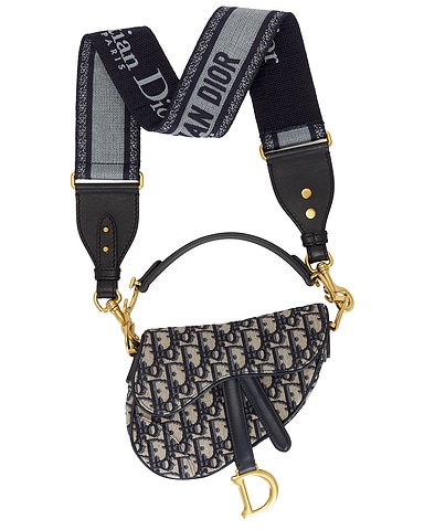 Dior Oblique Mini Saddle Bag