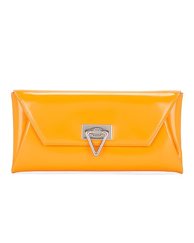 Bottega Veneta Small Point Lock Clutch