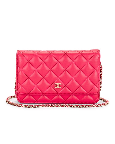 Chanel Lambskin Wallet On Chain