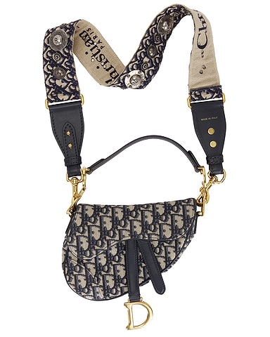 Dior Trotter Oblique Mini Saddle Bag