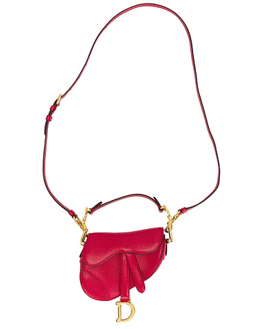 Dior Micro Saddle Bag