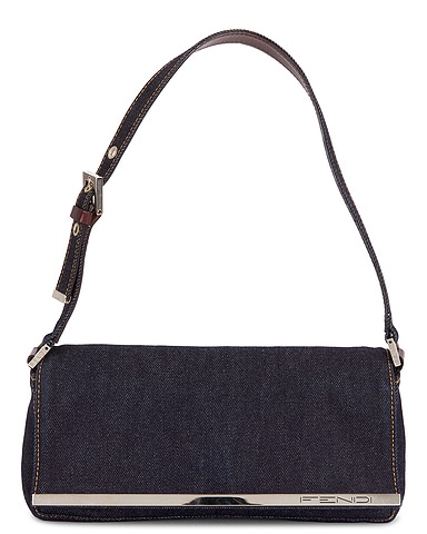 Fendi Denim Shoulder Bag