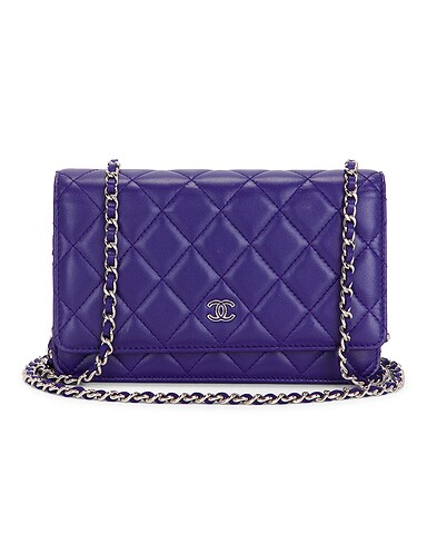 Chanel Lambskin Classic Wallet On Chain