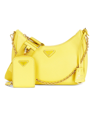 Prada Saffiano Re-Edition 2005 Shoulder Bag