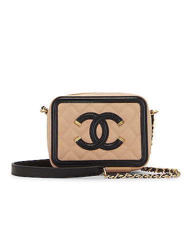 Chanel Filigree Chain Vanity Clutch