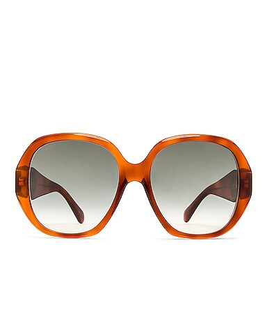 Oversize Octagonal Sunglasses