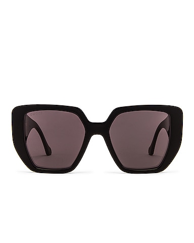 Oversize Geometric Sunglasses