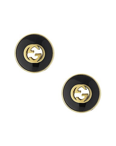 Black Onyx Stud Earrings
