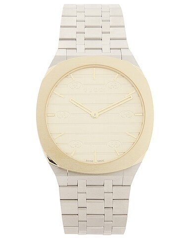 GG Golden Brass Dial Watch