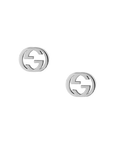 Interlocking G Butterfly Clasp Earrings