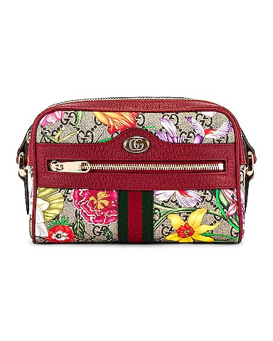 Ophidia GG Flora Crossbody Bag