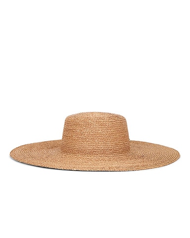 Nathalia Raffia Braid Hat