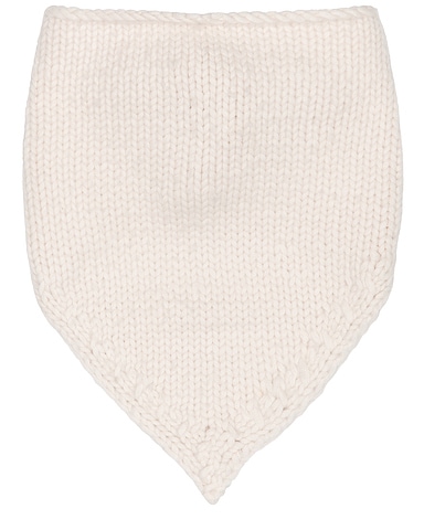 Kelcey Hand Knit Kerchief Scarf