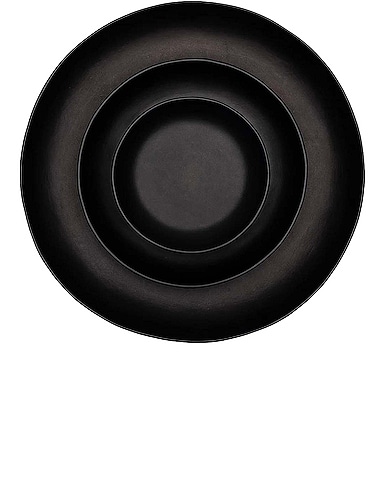 Molded Leather Tray Set